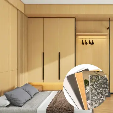 Easy to Install Wood Veneer Marble Sheets Bamboo Charcoal Graphic