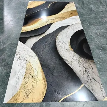 UV Marble Sheets Plastic Pvc Panel Durable Interior Decoration Pvc Marble Sheet