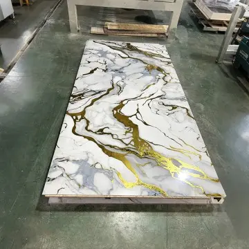 High Glossy 3d Pvc Marble Sheet Wall Panel Uv Marble Sheet 3d Designs