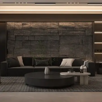 Exterior Luxury PU Stone wall Panel light weight culture Wall Decorative