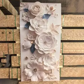 Premium High-Gloss UV Marble Sheet - Waterproof & Scratch-Resistant