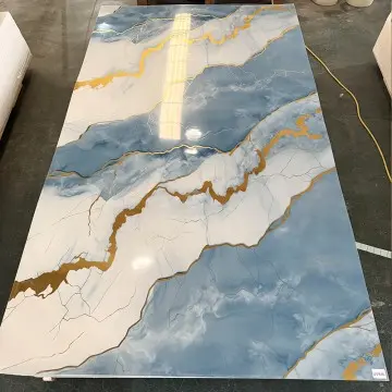 High Glossy Uv Marble Sheet Uv Wall Board Reflective Uv Pvc Marble Sheet Wall Panel Pvc Wall Panels Marble