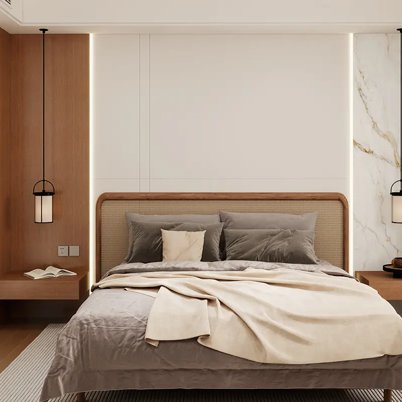 Bamboo Charcoal Wood Veneer: The All - Rounder that Revamps Spatial Aesthetics